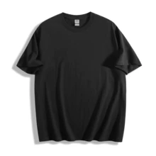 Camiseta Unisex Lavada con Estampado de  de  2 - Negro - Ver 5