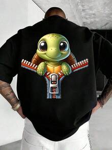 Camisetas de hombre - Negro - Ver 3