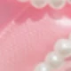 Pink Beaded Bow