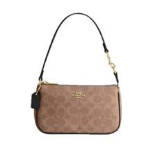 Coach Women's Nolita 19 Bag - Tan Black - View 1