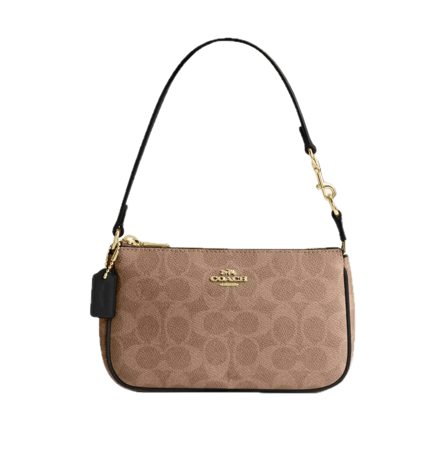 Coach Women's Nolita 19 Bag - Tan Black - View 1