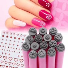 Juego de 5/15/30 piezas de bolígrafos para pintar uñas – Bolígrafos de arte floral para uñas, bolígrafos de graffiti para uñas, kits de arte de uñas DIY; Suministros de uñas & Esenciales para manicuristas; Regalo ideal para familia, amigos y seres queridos; Regalo de vuelta a la escuela, suministros de técnica de uñas, suministros de uñas - Multicolor - Ver 3