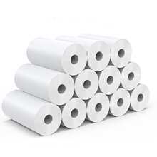 6/12/16/21/25/32 Rouleaux de papier thermique pour appareil photo pour enfants, papier de rechange pour appareil photo pour enfants, rouleau de papier pour appareil photo pour enfants, papier pour appareil photo pour enfants, papier sans encre - facile à remplacer - Ensemble - Voir 10
