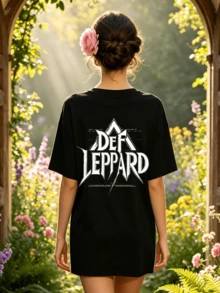 Damen Sommer locker lässiges Hemd, weiches Baumwoll Rundhals Kurzarm Oberteil, Vintage europäisch amerikanischer Street-Style. - Schwarz - Übersicht 4