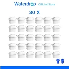خراطيش فلتر Waterdrop، بديلة ل- Brita® Maxtra+® Plus و Maxtra Pro® All-In-1، متوافقة مع إبريق Brita® Marella®، تقلل الشوائب، معتمدة من TÜV SÜD و NSF (30) - مشاهدة 6