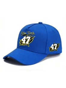 1 pièce/2 pièces Casquette de baseball à visière courbée et sac bandoulière unisexes avec design graphique imprimé personnalisé "New York 47", mode de rue, sports de plein air, ajustable, cadeau pour vous-même ou vos amis - Multicolore - Voir 19
