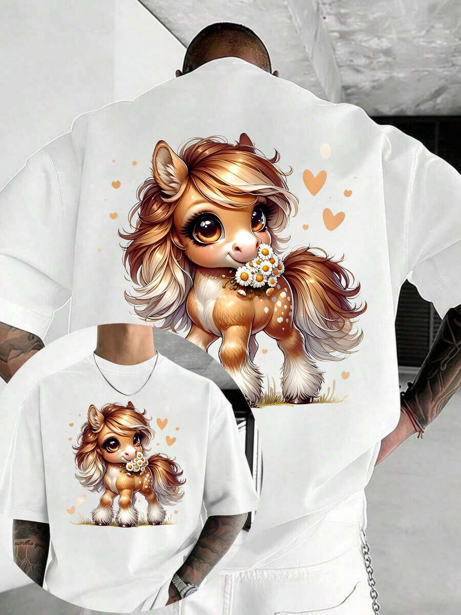 Men T-Shirts - White - View 1