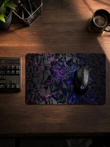 Thảm lót bàn chơi game cỡ lớn & Tấm lót chuột - Thiết kế hiện đại màu tím neon đen, hiệu ứng ánh sáng neon, đế cao su chống trượt, bề mặt nhẵn mịn, phù hợp cho máy tính, văn phòng, môi trường chơi game - Món quà lý tưởng cho game thủ, Giáng sinh, Halloween - Tương thích với chuột và trackball, Điện tử > Máy tính & Văn phòng > Tấm lót chuột & Tựa cổ tay > Tấm lót chuột - Nhiều màu - Xem 8