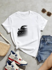 Women T-Shirts - White - View 5