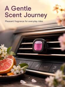 Neue stilvolle Auto-Lüftungs-Aromatherapie, Premium-Duftdiffusor, langanhaltender Duft-Lufterfrischer für den Innenraum des Autos - A - Übersicht 8