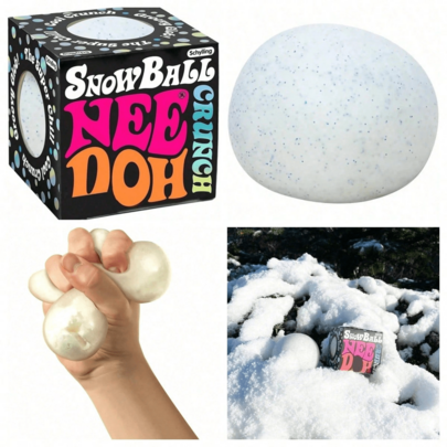  1pc NeeDoh Snowball Burst Series Latest Flower Ball Series - Creative Cute Soft Non-Sticky Squeeze Toy, Suitable For Birthday Gift, Ideal Gift, Surprise Gift, Holiday Gift, Couple Gift, Halloween Gift, Christmas Gift, Game Enthusiast Gift, Stress Relief Essential