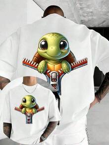 Men T-Shirts - White - View 6