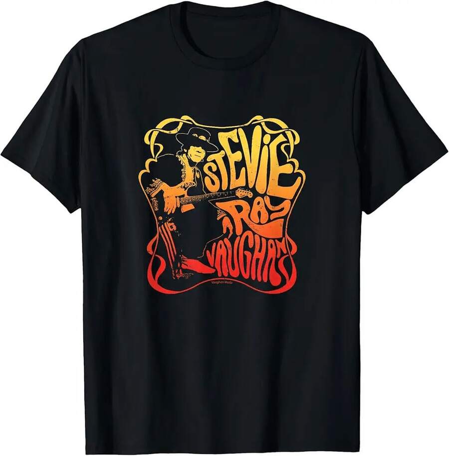 2026 Stevie Ray Vaughan - Psyche Delic T-shirt - 4 atrás - Ver 1