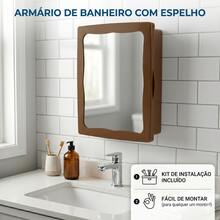 Premium Bathroom Cabinet - Camel - View 1