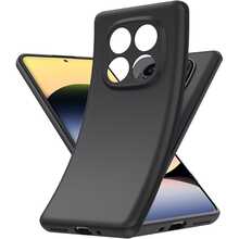 متوافق مع جميع سلسلة Redmi، بطانية هاتف أسود مطفي، متوافق مع جميع سلسلة Redmi، تصميم خفيف الوزن، يعيد إحساس اليد العارية المريح، مادة مرنة سهلة التركيب والإزالة دون إتلاف الجهاز، صديق للبشرة مضاد للبصمات مضاد للعرق مضاد للزيت، لا يترك علامات البصمات، طويل الأمد غير دهني - الأسود - مشاهدة 2