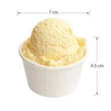 Large-Sized Simulated Paper Cup Ice Cream Model. Adopting Rigid PU Material, It Is High Temperature Resistant, Hard To Damage And Available For Long-Term Use. Suitable For Counter Display In Dessert Shops And Ice Cream Parlors, It Can Attract Customers And Effectively Increase Conversion Rate. - Paper Cup Ice Cream Ball Model - View 5