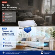 Ir Purifier Filter Replacement 2 Pack For Hamilton Beach 990051000, Compatible With Models 04383 04384 04385, Cleaner Indoor Air - Hamilton 2pcs - View 4