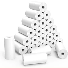 6/12/16/21/25/32 Rouleaux de papier thermique pour appareil photo pour enfants, papier de rechange pour appareil photo pour enfants, rouleau de papier pour appareil photo pour enfants, papier pour appareil photo pour enfants, papier sans encre - facile à remplacer - Ensemble - Voir 11