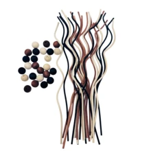 Brown/Beige/Black Wavy Diffuser Sticks Reed Aroma Sticks For Bottle Decor, 26cm/10.24inch - Wavy Diffuser Sticks - View 9