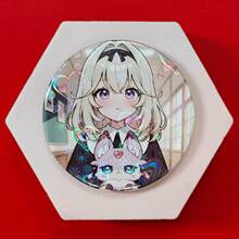 星探偵Pretty Cure！動漫徽章與胸章，通用配件禮物，精緻衣物、背包與帽子配件，適合送給同事、朋友與同學的趣味禮物 - 彩色 - 查看 8