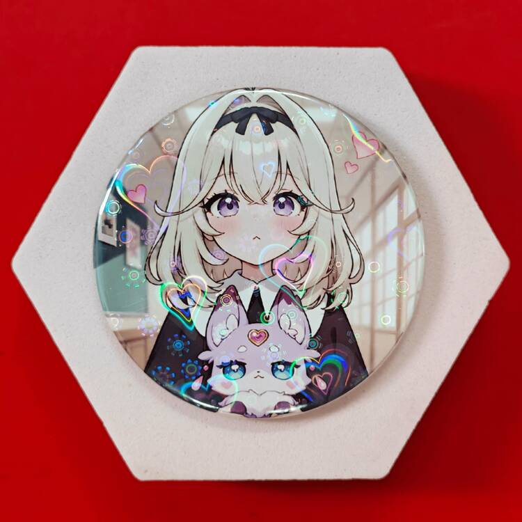 دبابيس وشارات أنمي Star Detective Pretty Cure!، إكسسوار عالمي هدية، إكسسوار فاخر للملابس والحقائب والقبعات، مناسب كهدية ممتعة للزملاء والأصدقاء والزملاء في الفصل. - متعدد الألوان - مشاهدة 7