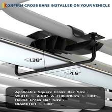 BouPower 51"X 36"/46"X 36/"64"X 39"Universal Roof Rack Cargo Carrier Basket, 200 Lbs Heavy Duty Rooftop Luggage Holder,Large Storage Cargo Rack For SUVs, Trucks, Cars And RVs - 64"x 39"x 6" - View 8