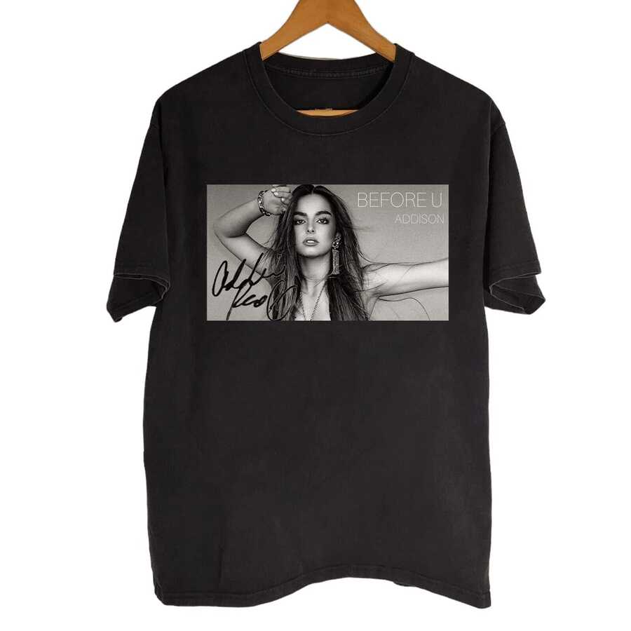 2026 CLASSIC Tren D Ad Dison Rae T-Shirt In Cotone Nero In Tutte Le Taglie Dalla S Alla 5XL Regalo Per I Fan - 後六 - 查看 1
