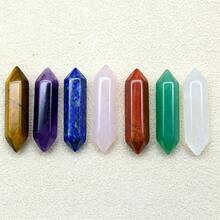 7-Piece/14-Piece Set Of Pointed Quartz Crystal Chakra Stones And Healing Crystal Specimens, Therapeutic Mineral Stones, Yoga Stones, And Gift Sets - Set - View 3