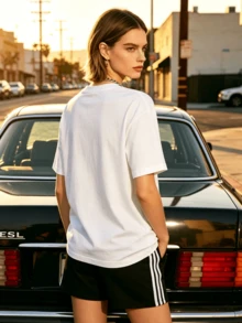 Women T-Shirts - White - View 2