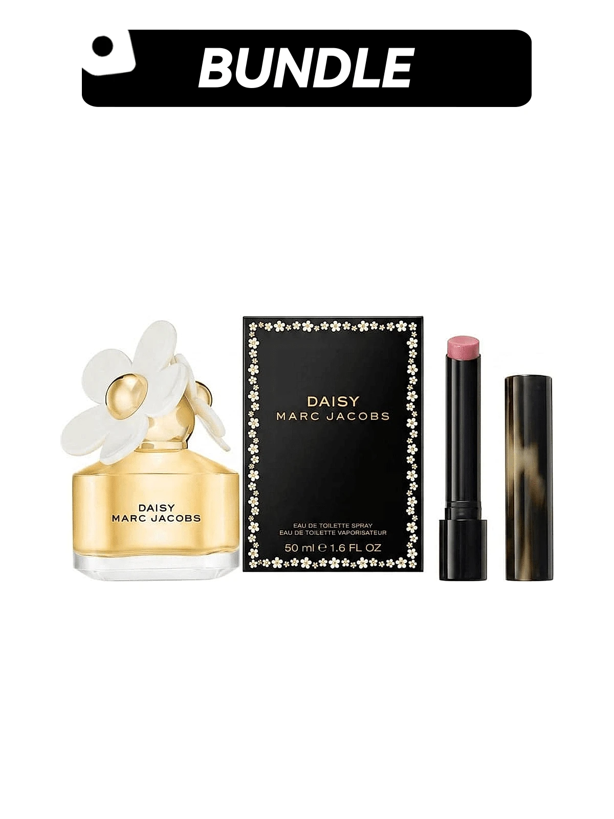 Marc Jacobs [彩妝組合]Daisy 女用淡香水噴霧+Posh 唇膏 EDT+Spark 1.7oz/50ml+0.07oz/2g - EDT+Spark - 查看 1