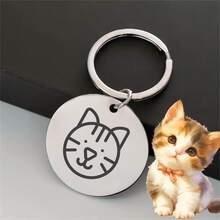 Aksesori Kalung Liontin Hewan Peliharaan Universal, Cocok untuk Kucing dan Anjing, Kalung Anjing Stainless Steel, Kompatibel dengan Berbagai Kalung Hewan Peliharaan, Desain Ringan untuk Kenyamanan Saat Dipakai, Tahan Lama dan Tahan Gores, Ideal untuk di Rumah dan Jalan-jalan di Luar Ruangan - MultiWarna - View 12