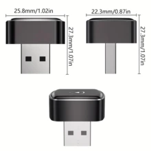 Fuallwin Wireless CarPlay Adapter Plug And Play Universal Car Head Unit Connectivity Converter Box - Single Apple - View 2