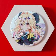 星探偵Pretty Cure！動漫徽章與胸章，通用配件禮物，精緻衣物、背包與帽子配件，適合送給同事、朋友與同學的趣味禮物 - 彩色 - 查看 25