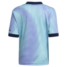 Adidas  Kids Third Mini Kit 2024/25 FREE UK DELIVERY Regular Fit 100%Polyester Machine Washable IS8113 - Light Blue an Purple - View 3