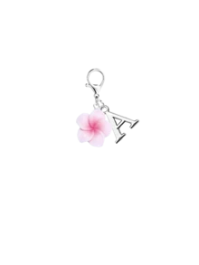 逼真雞蛋花櫻花字母鑰匙圈，花朵字母 A-Z 包包吊飾，可愛花卉字母鑰匙環，適合女性、女孩和青少年。個性化姓名首字母鑰匙圈，可用於背包、錢包、手提包、車鑰匙和拉鍊裝飾。時尚字母組合鑰匙圈，適合日常使用、旅行、學校、海灘、派對和婚禮。生日、情人節、伴娘禮物、母親節、聖誕節、畢業典禮和節日派對的理想禮物。 - 彩色 - 查看 25