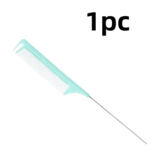 Bộ 1 chiếc lược tạo kiểu, bao gồm lược làm phồng, lược đuôi nhọn và lược chải viền, phù hợp để tạo kiểu đường chân tóc và sau gáy, tiện lợi để chải và làm mượt tóc. Bộ lược này chứa nhiều dụng cụ tạo kiểu tóc, sản phẩm chăm sóc tóc và phụ kiện, hoàn hảo cho tiệm cắt tóc, salon tóc, tựu trường và du lịch nghỉ dưỡng. - Màu xanh Bạc hà - Xem 6