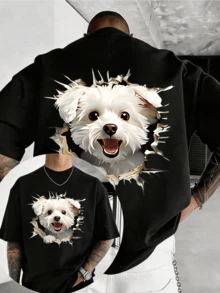 Camisetas de hombre - Negro - Ver 6