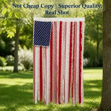 4th Of July Decorations American Flag Banner Hanging Fourth Of July Banner 250th Anniversary Patriotic Independence Day Accessories Decor For Home Outdoor Indoor - A - Xem 1