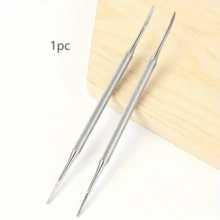 1件雙頭式內嵌趾甲挑起器，內向生長趾甲挑起工具，趾甲清潔工具，修腳工具，美甲護理產品。適合作為萬聖節和聖誕節禮物。 - 彩色 - 查看 12