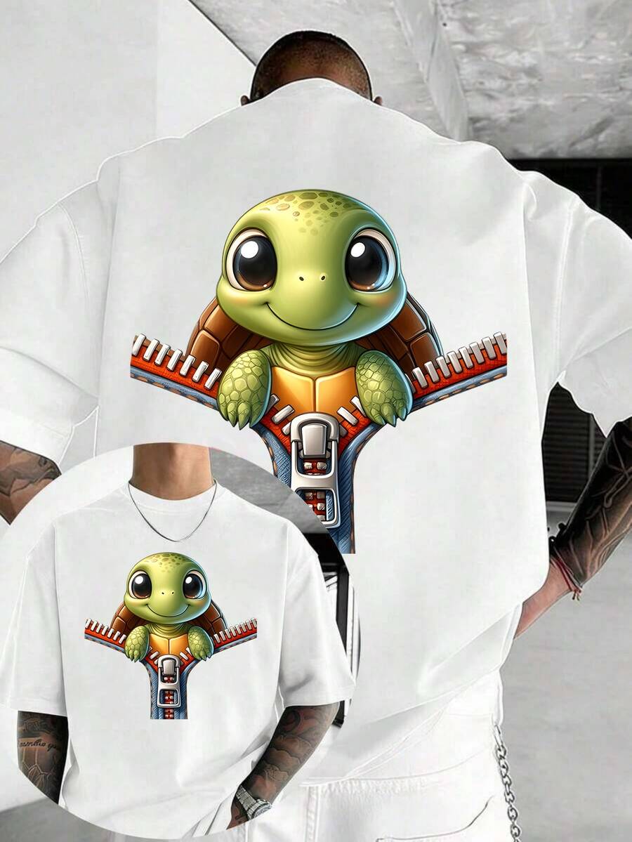 Men T-Shirts - White - View 1
