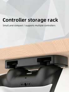 DATA FROG Gaming Controller Bottom-Hanging Storage Base, No Drilling Required, Stable Anti-Slip, 2PCS Universal Holder - View 7