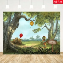 1 buah Latar Belakang Pesta Tema Hutan, Desain Pola Toples Madu Hutan, Cocok Untuk Ulang Tahun, Studio Fotografi, Acara Tema Dongeng, Pesta, Halaman, Dekorasi Rumah, Dekorasi Latar Belakang Foto - A - View 7