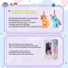 Hasbro Official Mini Plush Pendant - Cute Bag Charm Doll, Perfect Birthday Gift For Girls, 6 Characters Total: Twilight Sparkle, Applejack, Rainbow Dash, Pinkie Pie, Rarity, Fluttershy - Multicolor - View 7