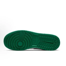 NIKE Nuevas Air Jordan 1 Low AJ1 Zapatillas de Skate de Caña Baja para Mujer Negro Verde Punta 553560-113 - blanco verde - Ver 4