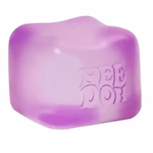 NeeDoh 經典冰塊擠壓玩具，柔軟觸感與慢回彈，手部感官玩具，擠壓玩具。適合派對禮物、聖誕節、萬聖節 - 彩色 - 查看 11
