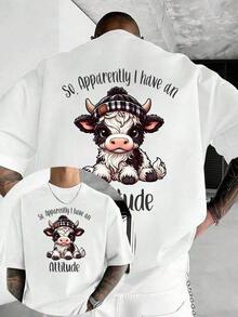 Men T-Shirts - 白色 - 查看 6