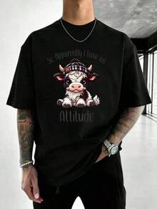Camisetas masculinas - Preto - Ver 2