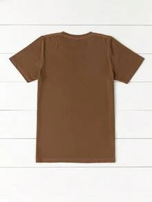 Casual And Elegant Round Neck T-Shirt For Any Occasion. - 咖啡廳競技場 - 查看 2