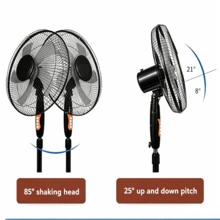 AMAZING VISION Portable Fans - 2 สีดำ - ดู 7