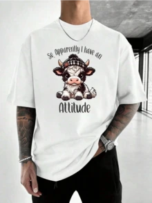 Men T-Shirts - 白色 - 查看 2